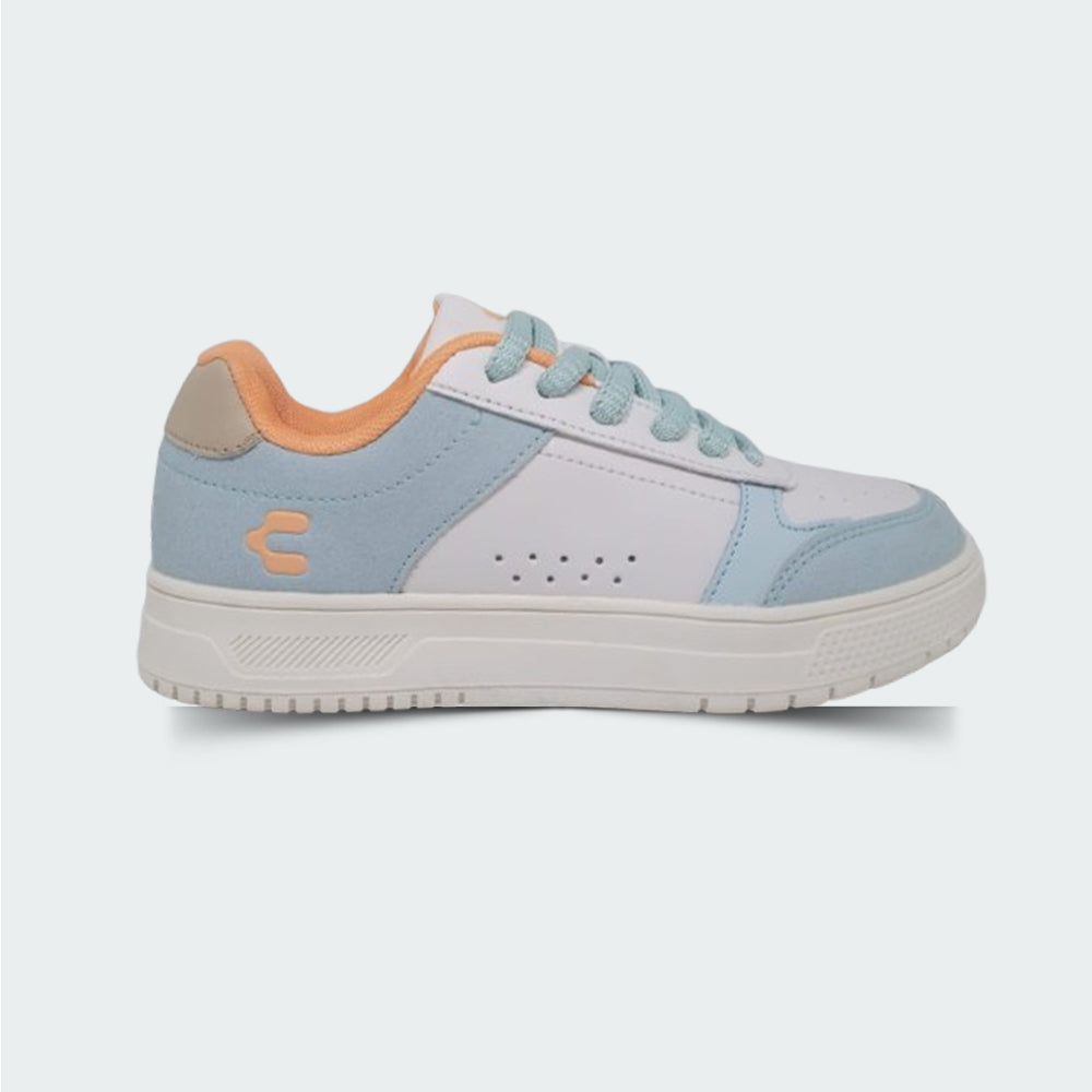 Tenis Casual Para Dama Charly 43164 Beige Azul Ab0701