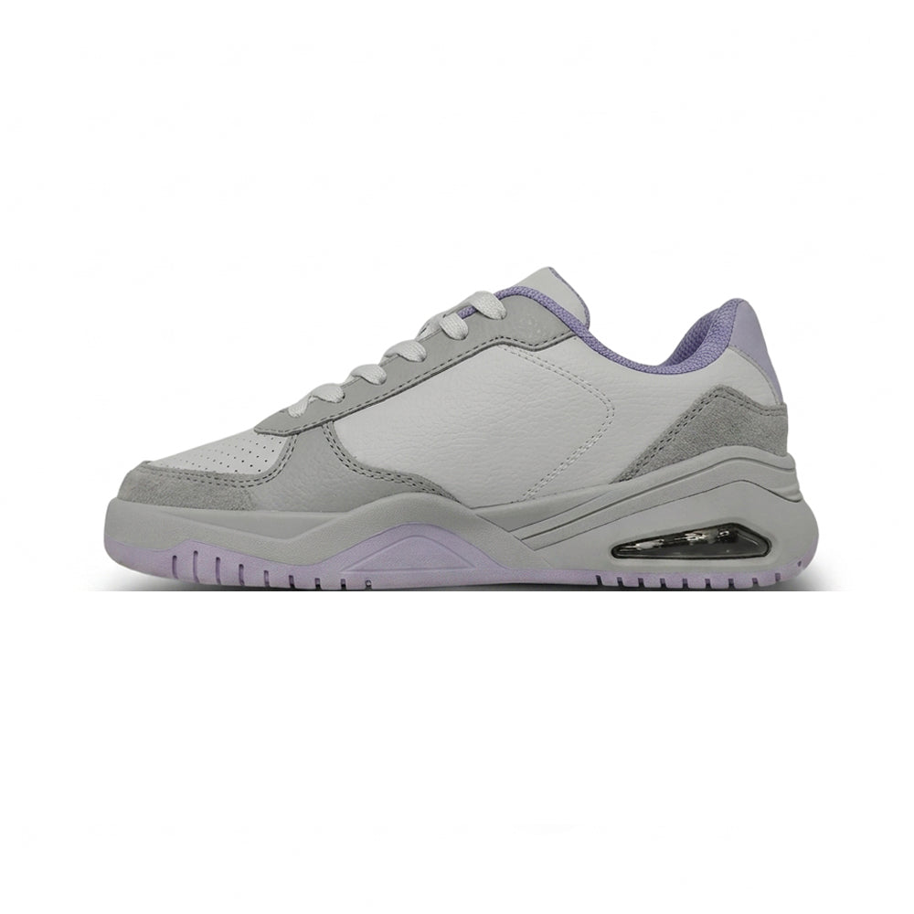 Tenis Casual Para Dama Charly 43340 Blanco Lila Ab0701