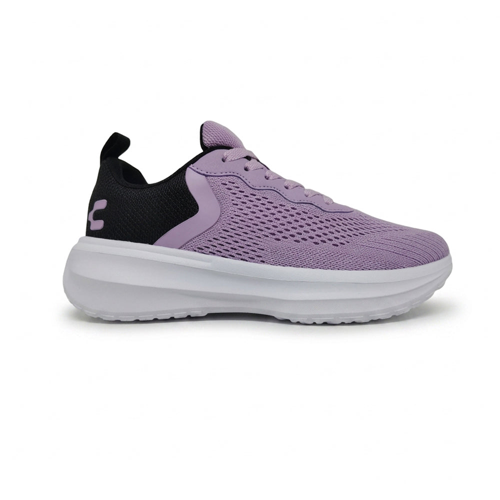 Tenis Deportivos Para Dama Charly 43343 Lila Negro Ab0701