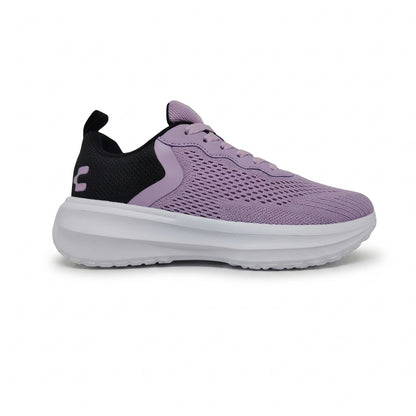 Tenis Deportivos Para Dama Charly 43343 Lila Negro Ab0701