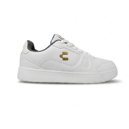 Tenis Escolares Dama Charly 43349 Blanco Ab0701