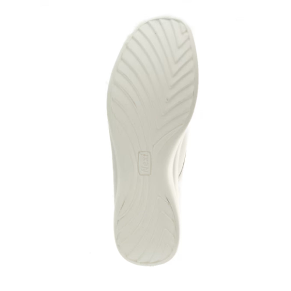 Calzado Flats de servicio Para Dama Flexi 48304 Blanco Ab0701