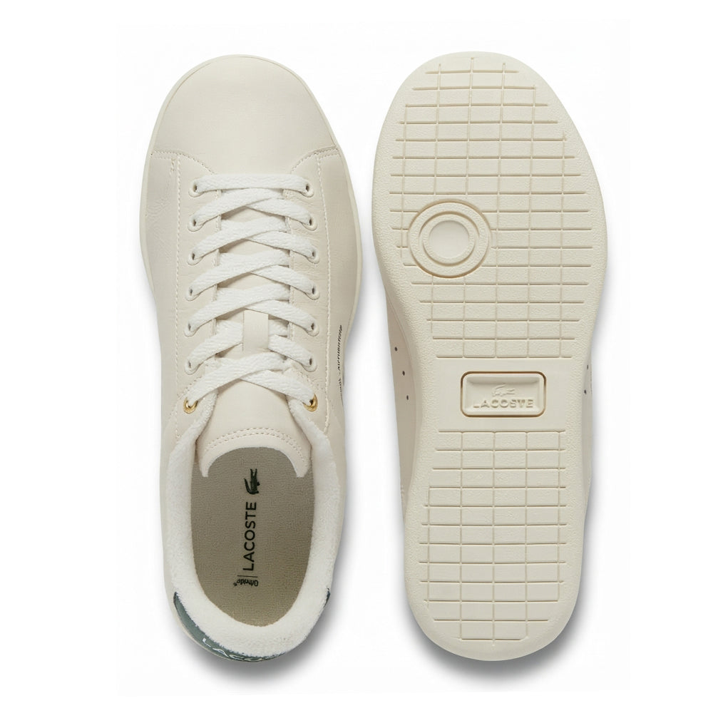 Tenis Casual Para Caballero Lacoste Carnaby Set Blanco Verde Ab0701