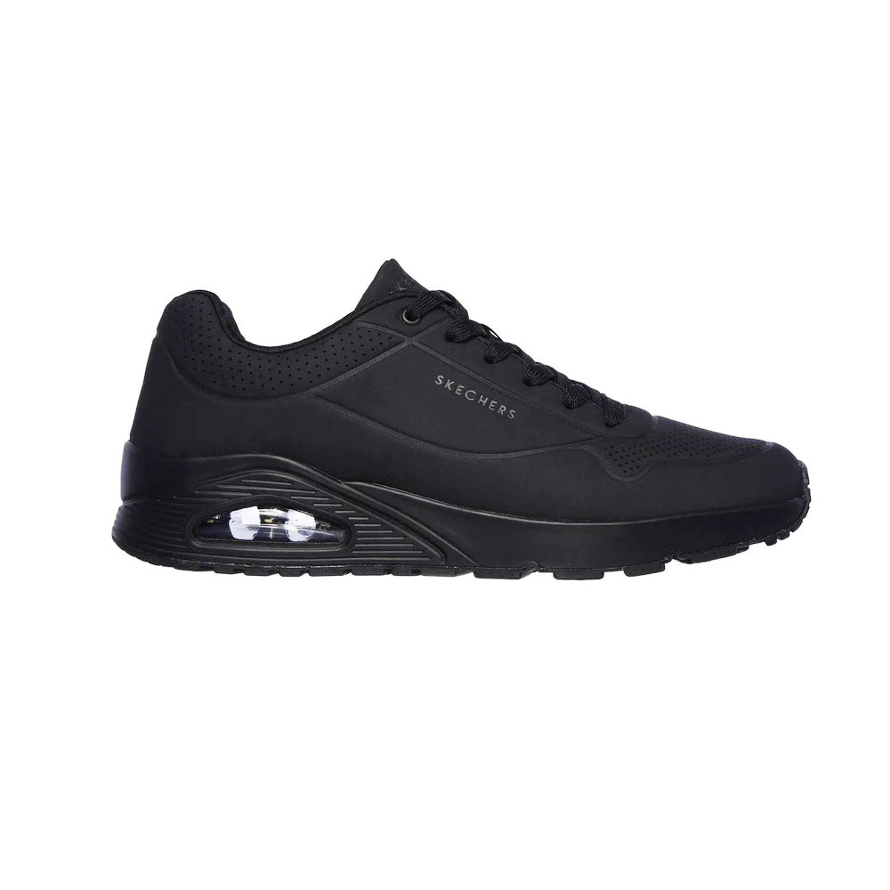 Tenis Deportivo Para Caballero Skechers 52458 Negro Ab0701