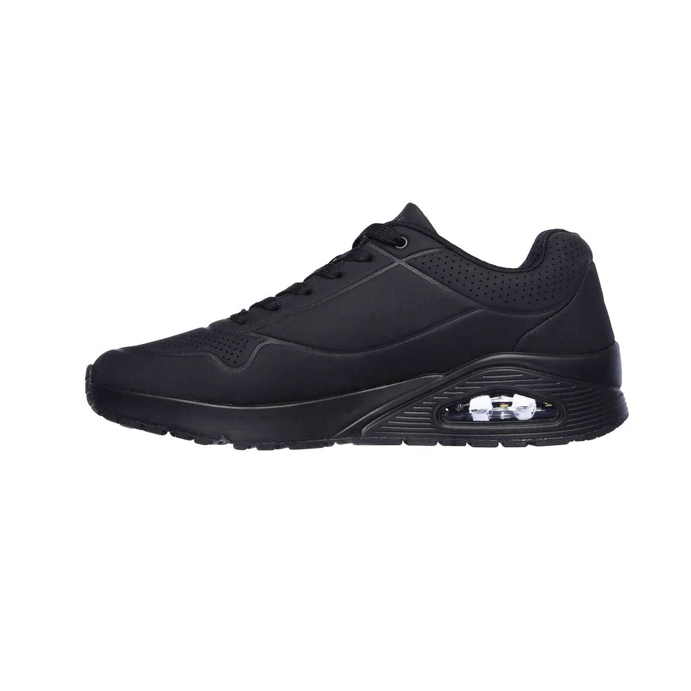 Tenis Deportivo Para Caballero Skechers 52458 Negro Ab0701