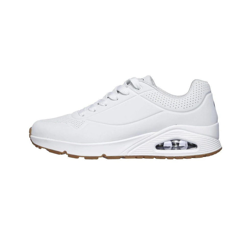 Tenis Deportivo Para Caballero Skechers 52458 Blanco Ab0701