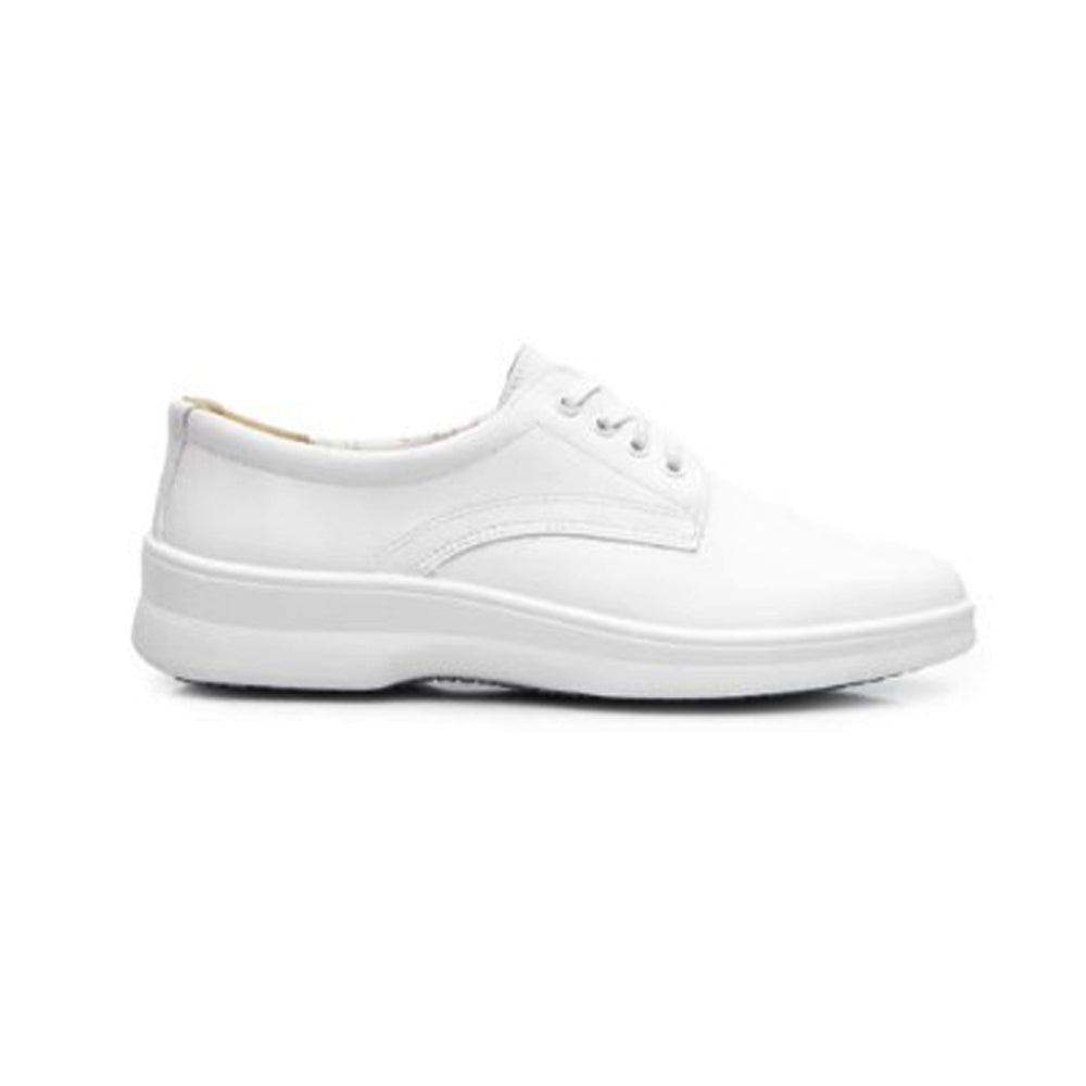 Zapato Para Dama Flat De Servicio / Clinico Flexi 5807 Blanco Ab0701