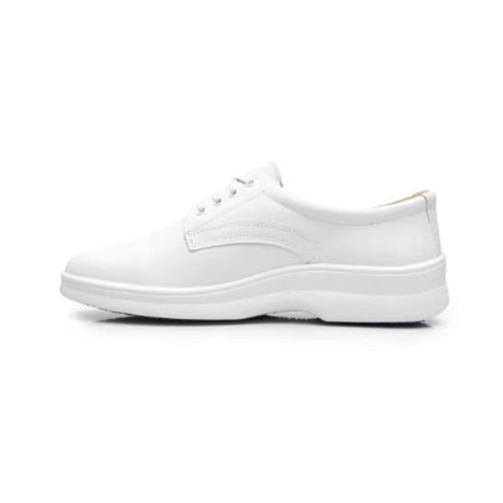 Zapato Para Dama Flat De Servicio / Clinico Flexi 5807 Blanco Ab0701