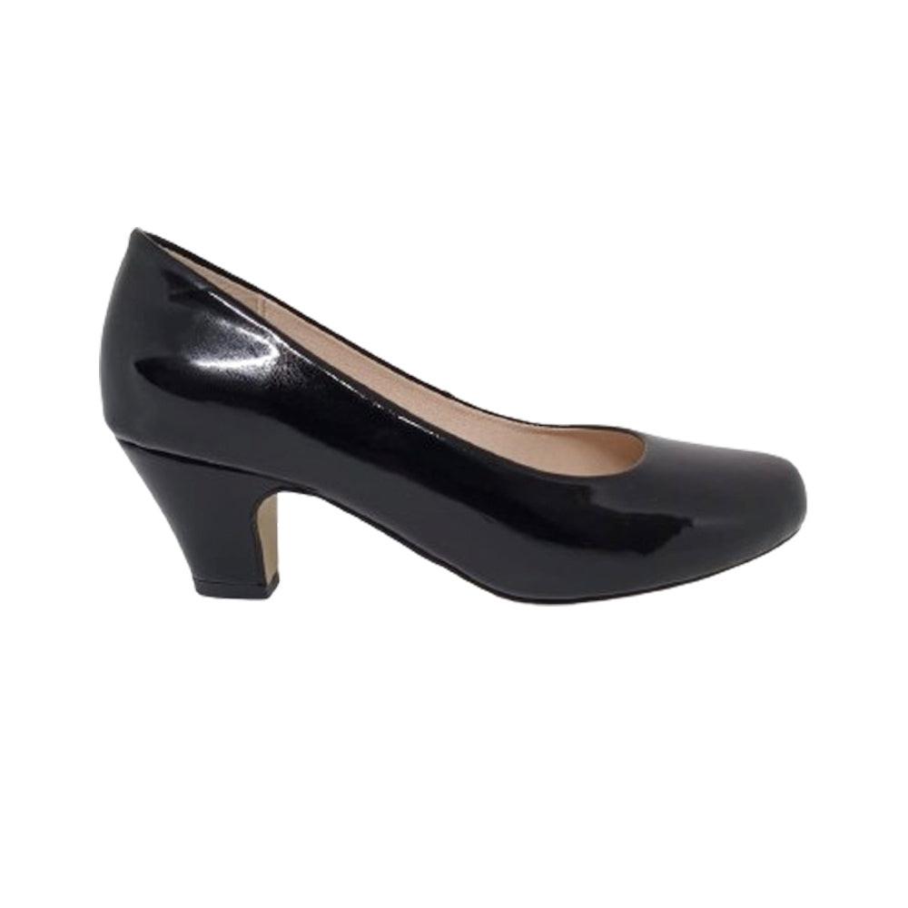 Zapatilla para Dama Valdano 601 Negro Charol Ab0701