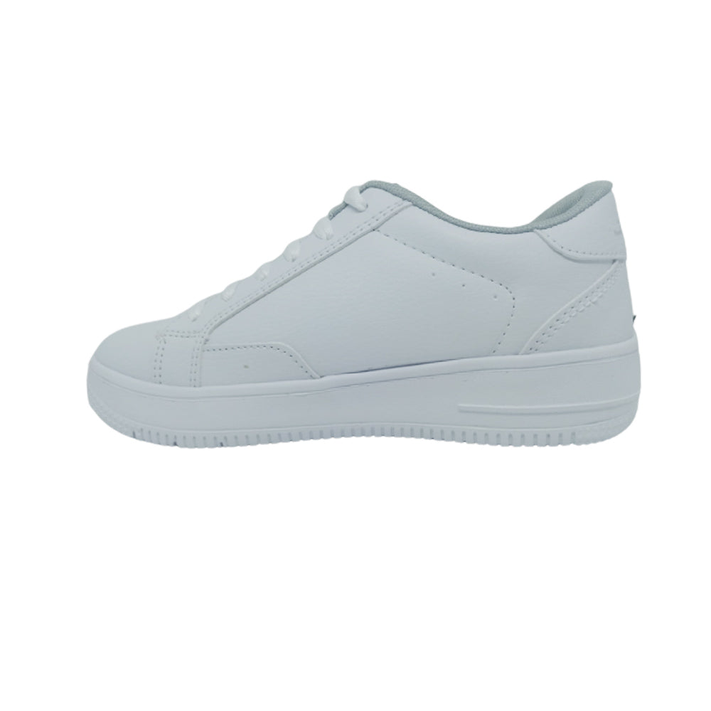 Tenis Casual Para Dama Janlo 6024 Blanco Gris Ab0701