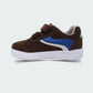 Tenis Casual Para Niño Janlo 6092 Chocolate Azul Ab0701