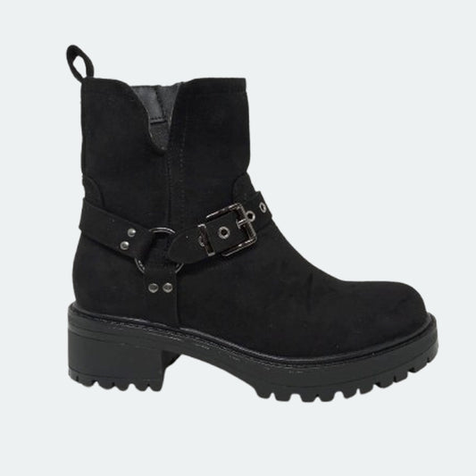 Bota Para Dama Capa De Ozono 618402 Negro Ab0701