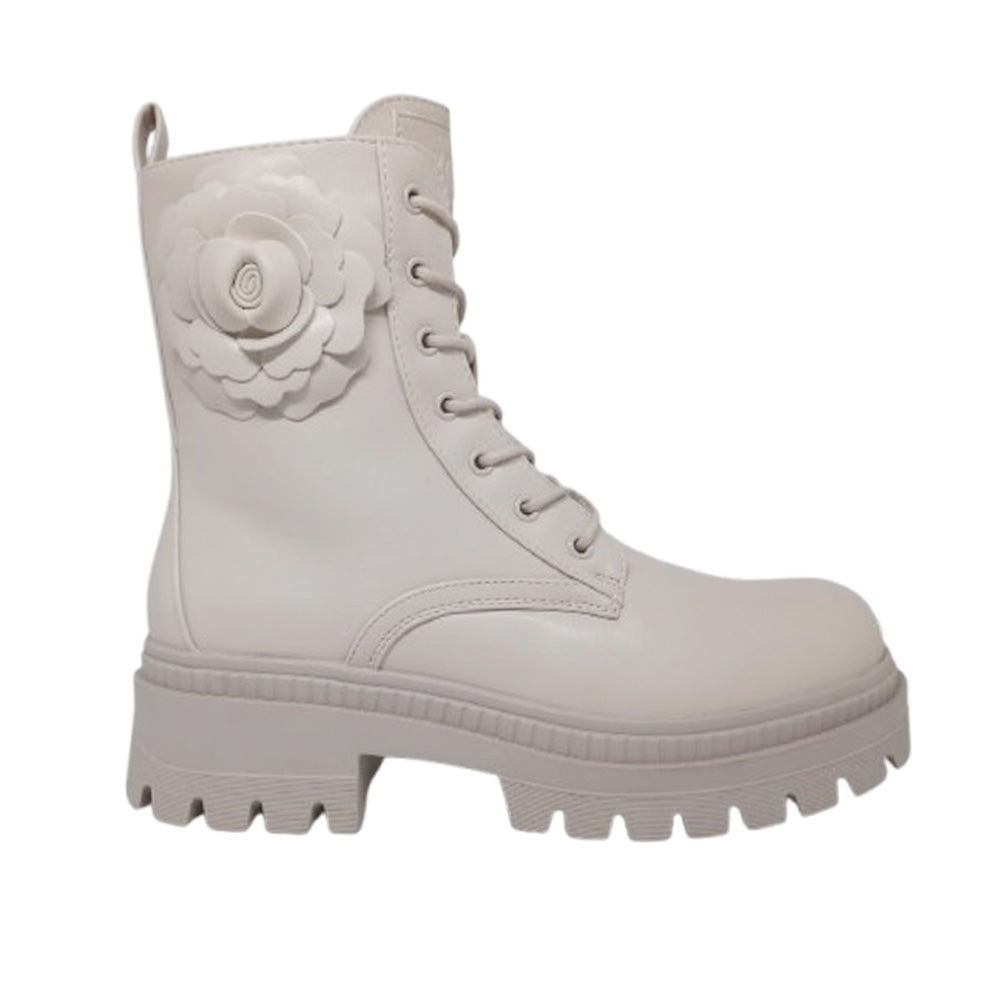 Bota Casual Para Dama Capa De Ozono 618601 Latte
