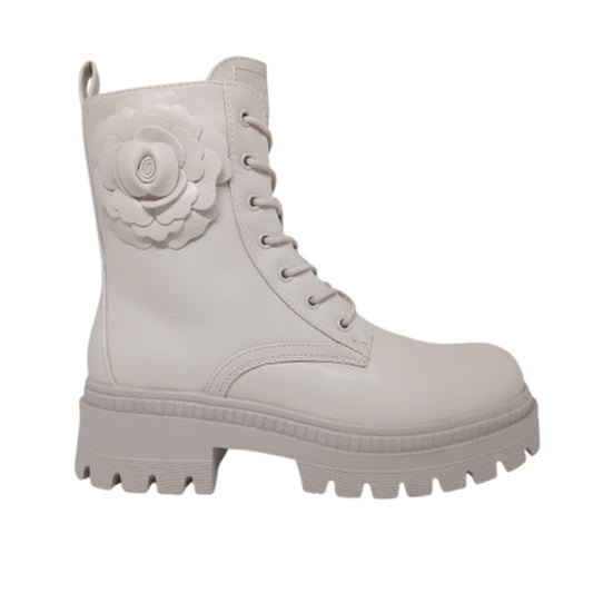 Bota Casual Para Dama Capa De Ozono 618601 Latte