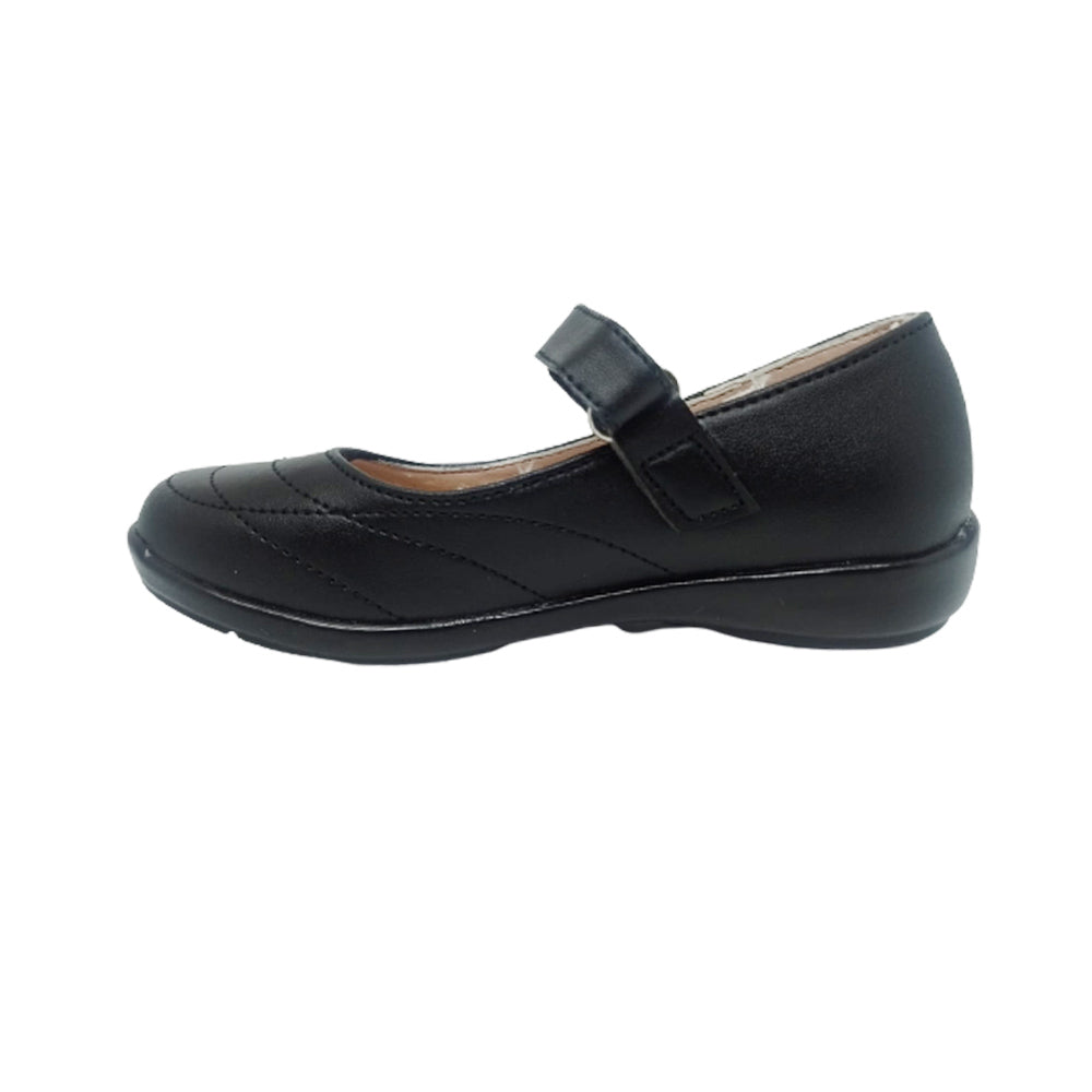 Zapatos Escolar Para Niña Payin 62814 Negro Ab0701