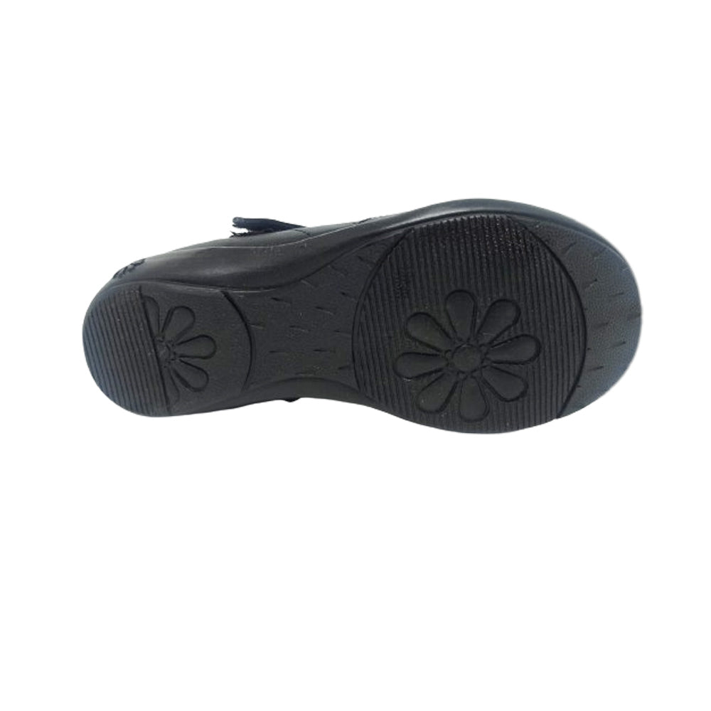 Zapatos Escolar Para Niña Payin 62814 Negro Ab0701
