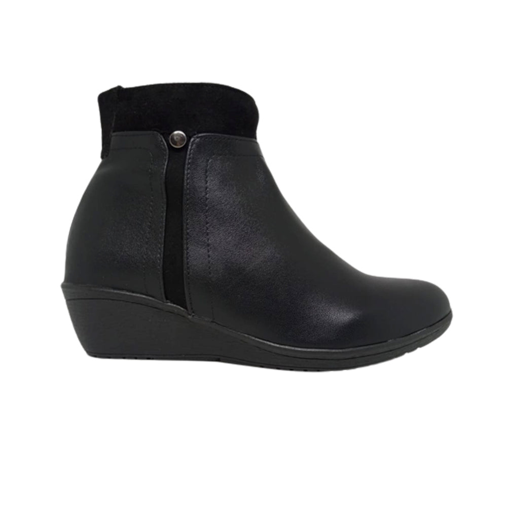 Media Bota Para Dama Fredel´s 64113 Negro Ab0701