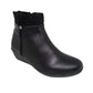 Media Bota Para Dama Fredel´s 64113 Negro Ab0701