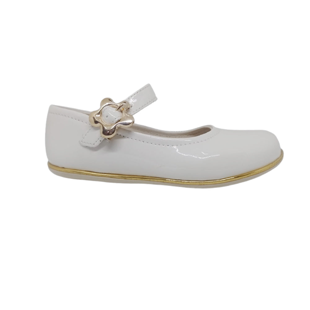 Zapato Casual Para Niña Chabelo 64207 Latte Oro Ab0701