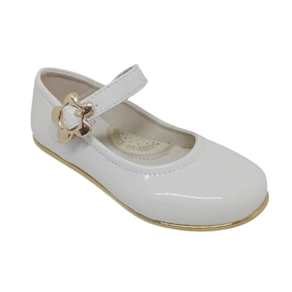 Zapato Casual Para Niña Chabelo 64207 Latte Oro Ab0701