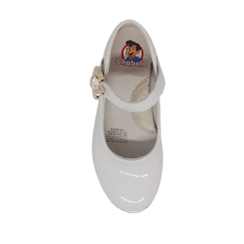 Zapato Casual Para Niña Chabelo 64207 Latte Oro Ab0701