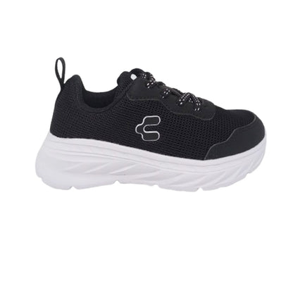 Tenis Deportivo Para Niño Charly 65140 Negro Blanco Ab0701