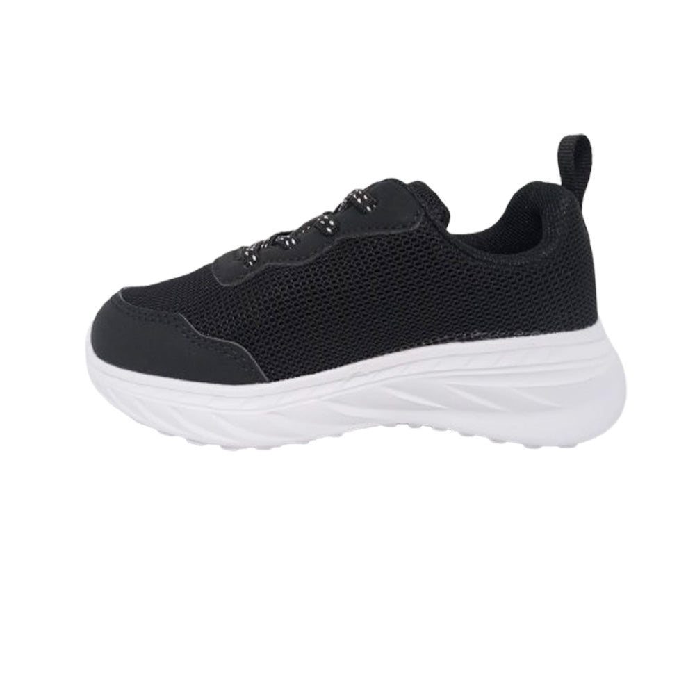 Tenis Deportivo Para Niño Charly 65140 Negro Blanco Ab0701