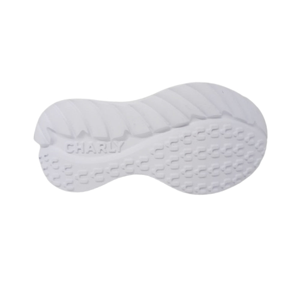 Tenis Deportivo para Niño Charly 65196 Rey Blanco Negro Ab0701