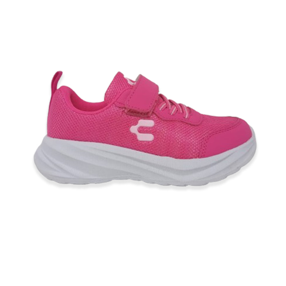 Tenis Deportivo Para Niño Charly 65279 Fiusha Blanco Ab0701