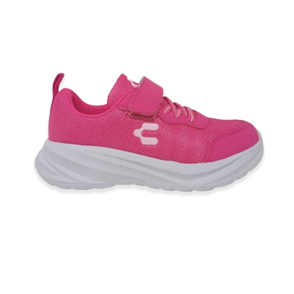 Tenis Deportivo Para Niño Charly 65279 Fiusha Blanco Ab0701
