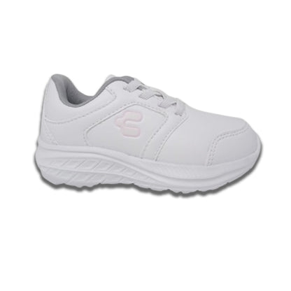 Tenis Deportivo Para Niña Charly 65375 Blanco Ab0701
