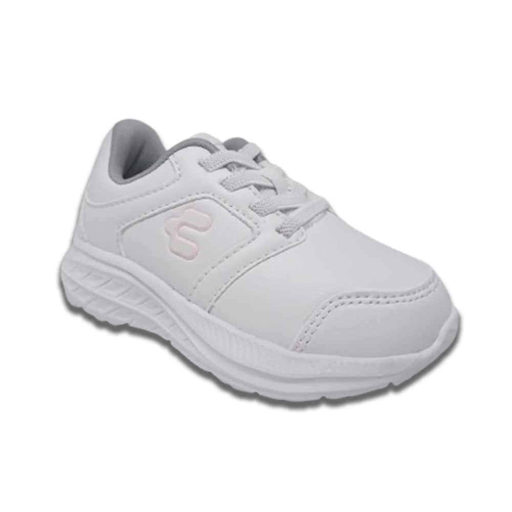 Tenis Deportivo Para Niña Charly 65375 Blanco Ab0701