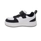Tenis Casual Para Niño Charly 65383 Blanco Negro Ab0701