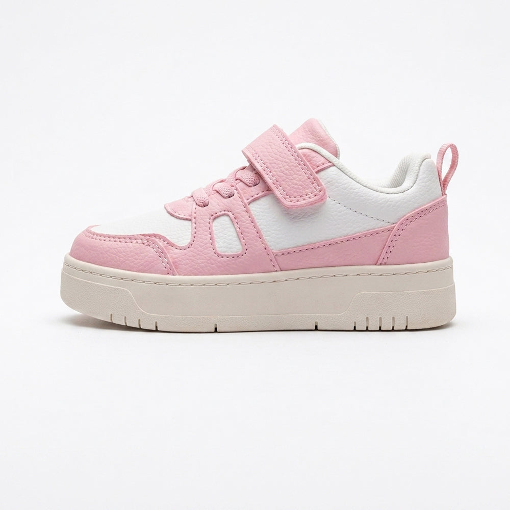 Tenis Casual Para Niña Charly 65614 Rosa Blanco Ab0701