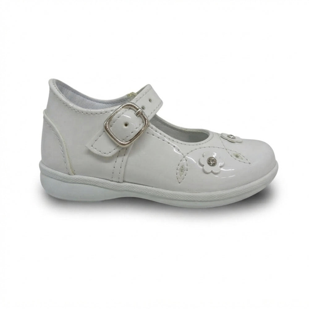 Zapato Para Niña Hurisa 671 Blanco Ab0701