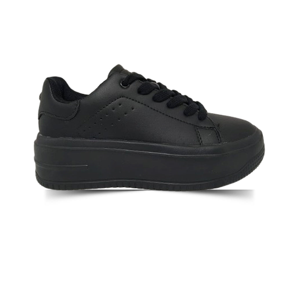 Tenis Casual Para Dama Capa De Ozono 672201 Negro Ab0701