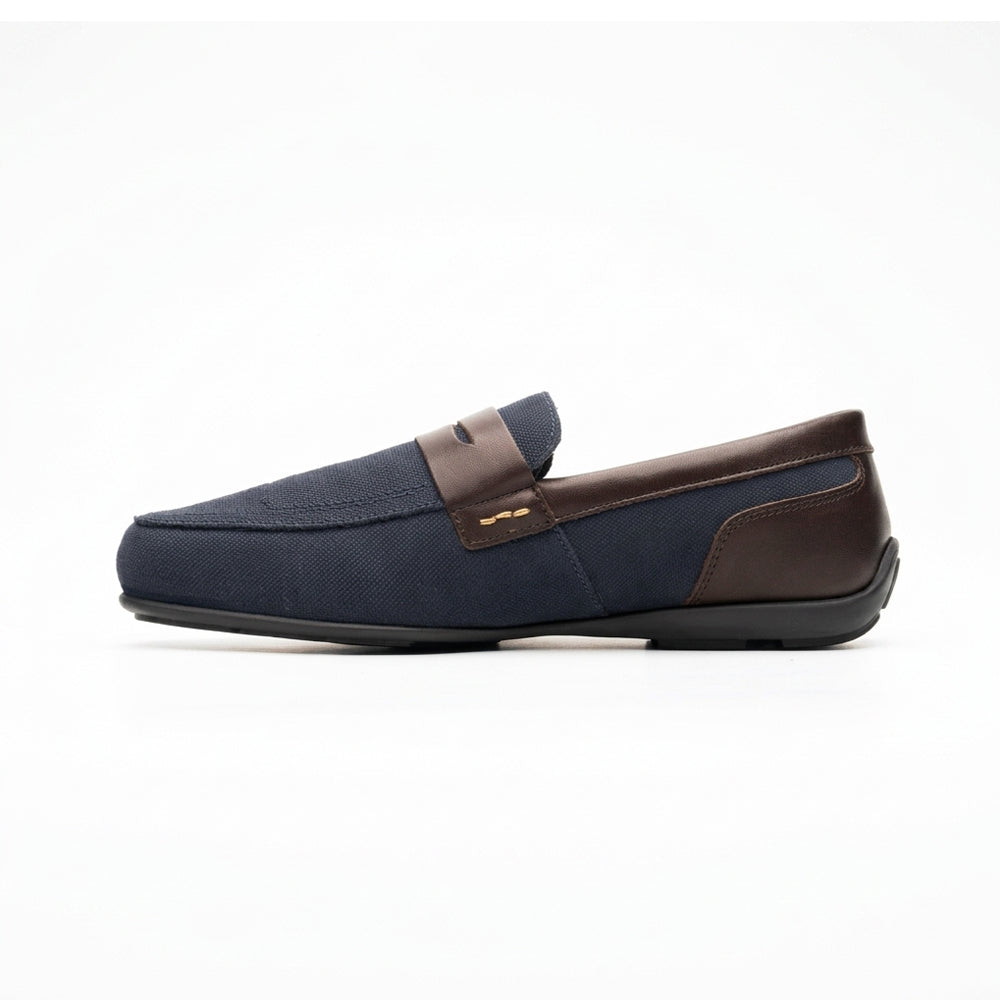 Mocasín Casual Para Caballero Flexi 68617 Azul Ab0701
