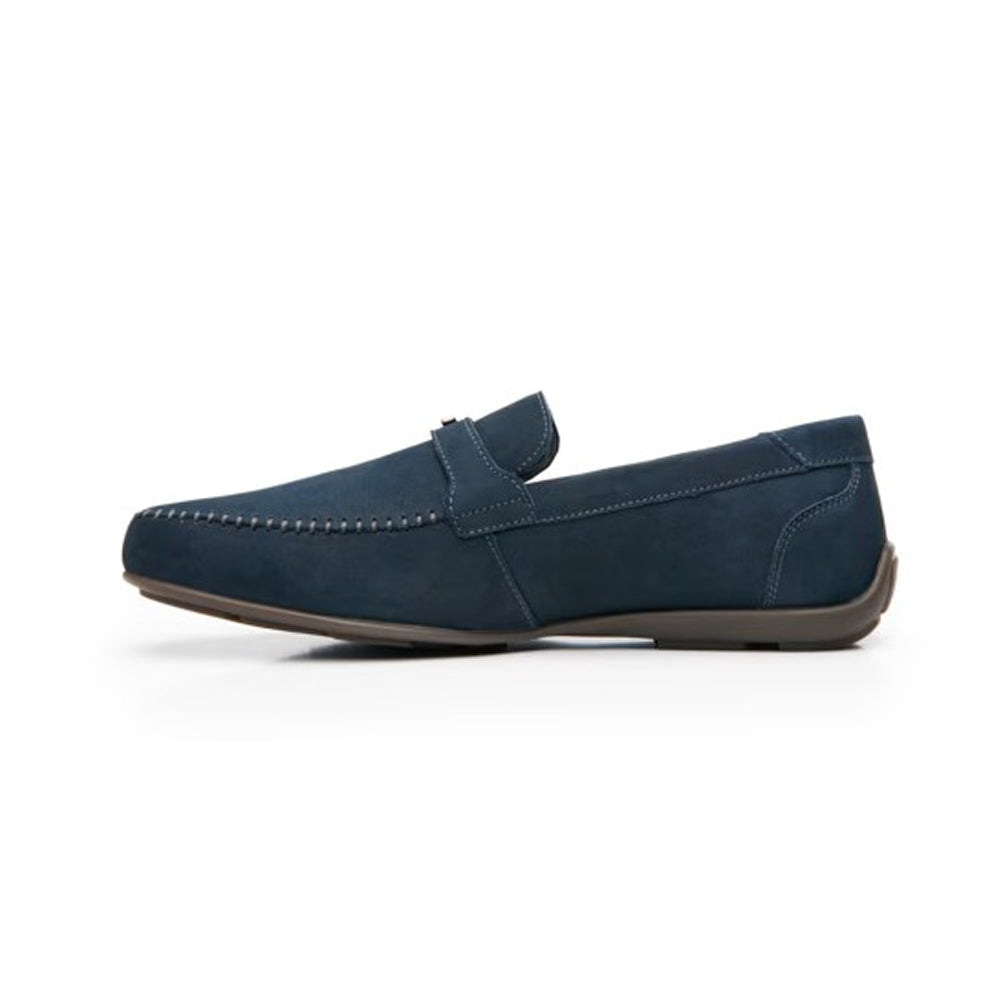 Mocasin Para Caballero Flexi 68620 Azul Ab0701