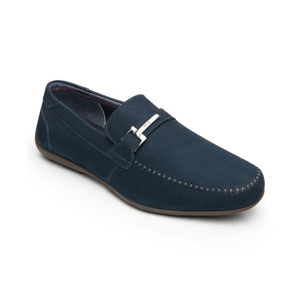 Mocasin Para Caballero Flexi 68620 Azul Ab0701