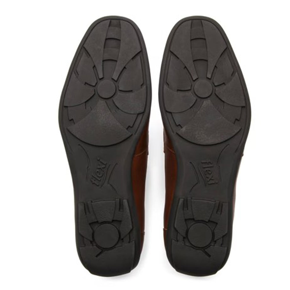 Mocasin Para Caballero Flexi 68620 Nogal Ab0701