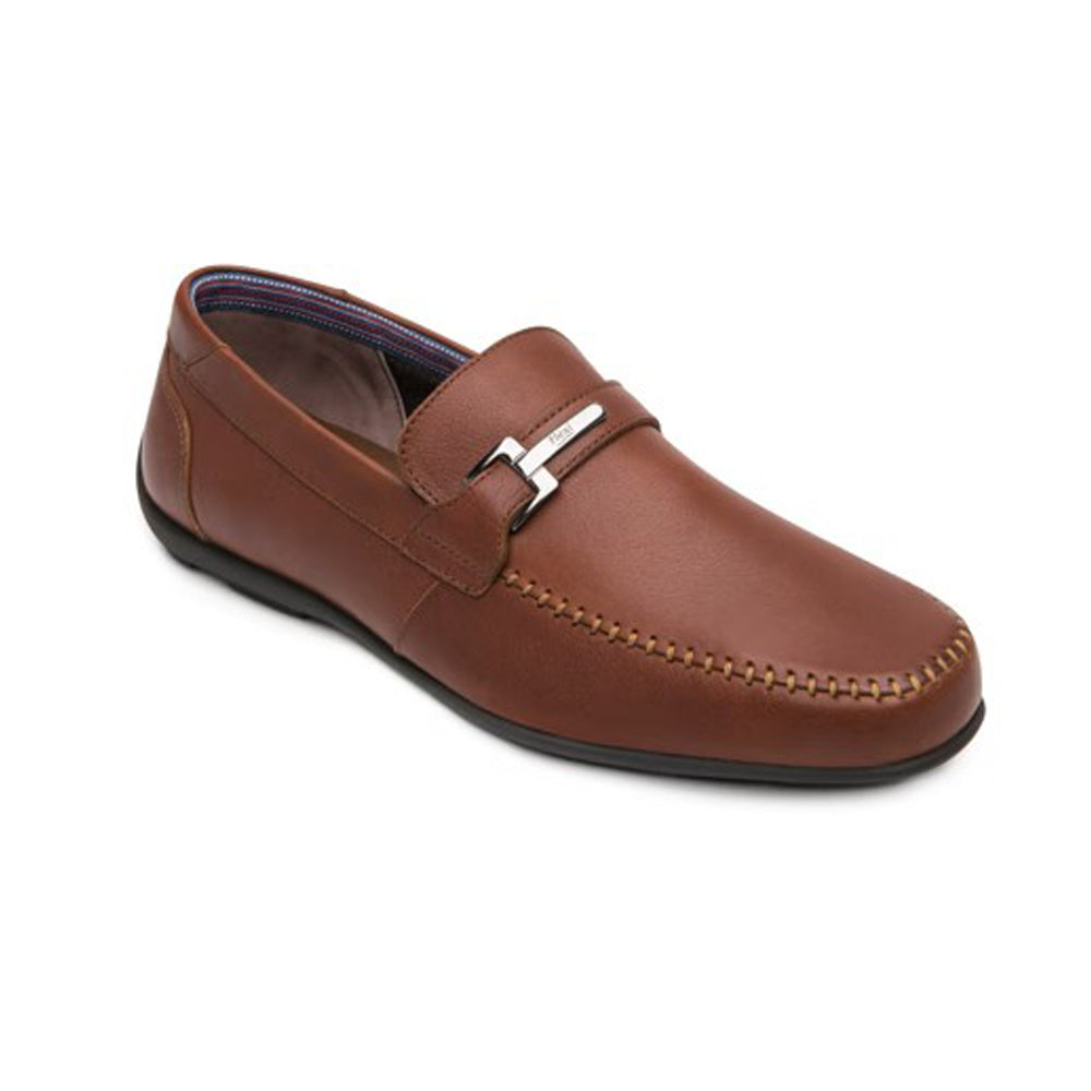 Mocasin Para Caballero Flexi 68620 Nogal Ab0701