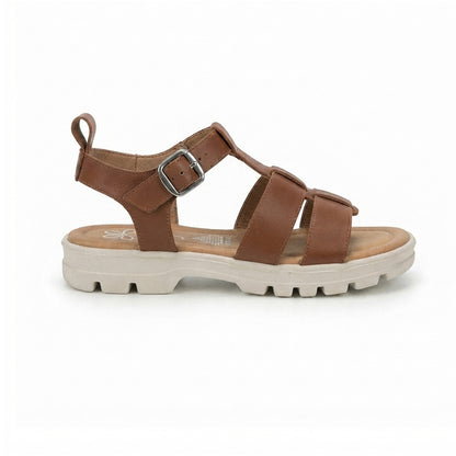 Sandalia Para Dama Yonder 6913 Camel Ab0701