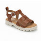 Sandalia Para Dama Yonder 6913 Camel Ab0701