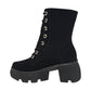 Bota Para Dama Fredel´s 71460 Negro Buck Ab0701