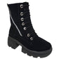 Bota Para Dama Fredel´s 71460 Negro Buck Ab0701