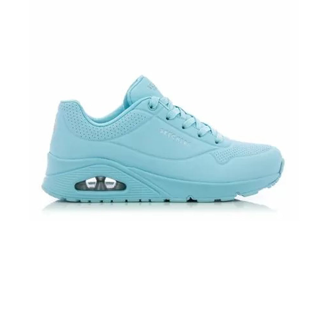 Tenis Deportivo Para Dama Skechers 73690 Azul Claro Ab0701