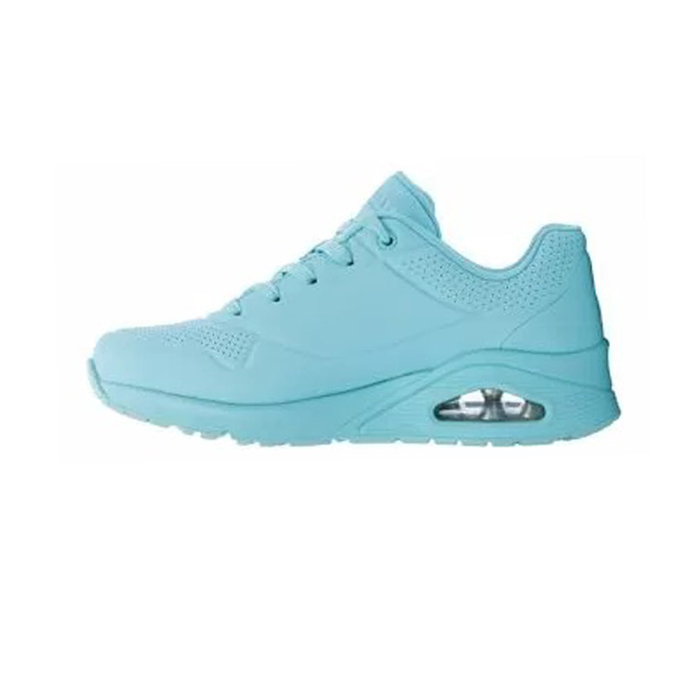 Tenis Deportivo Para Dama Skechers 73690 Azul Claro Ab0701