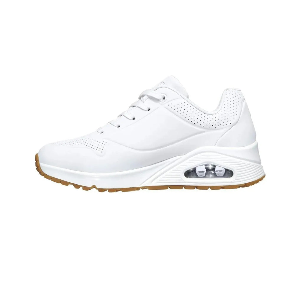 Tenis Deportivo Para Dama Skechers 73690 Blanco Ab0701