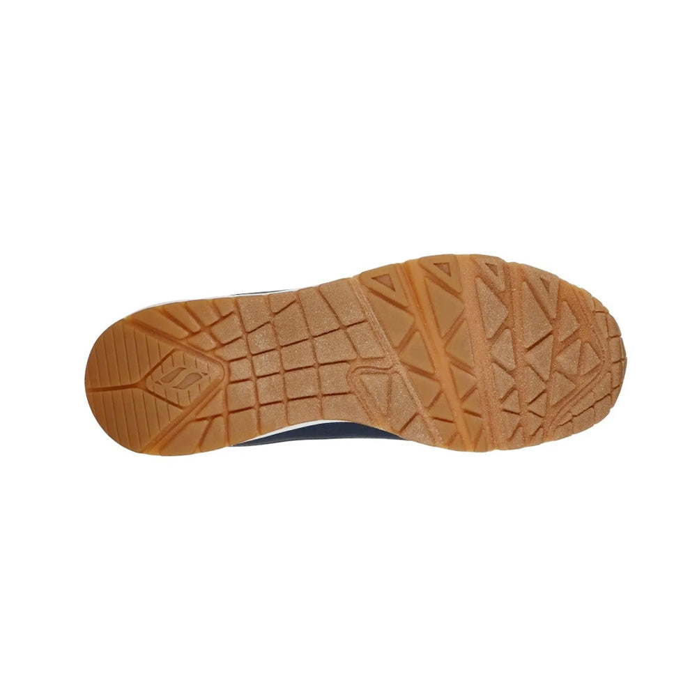 Tenis Deportivo Para Dama Skechers 73690 Marino Blanco Ab0701