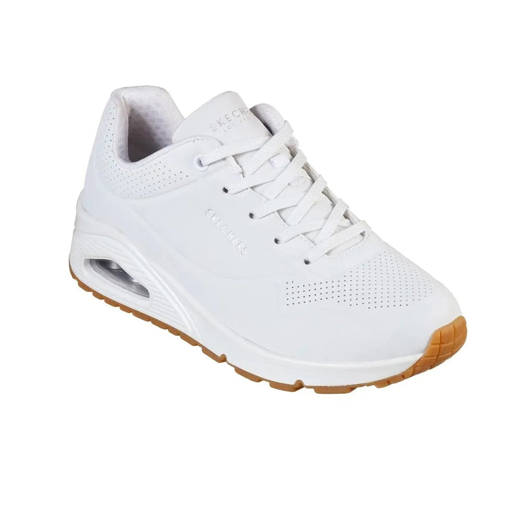 Tenis Deportivo Para Dama Skechers 73690 Blanco Ab0701